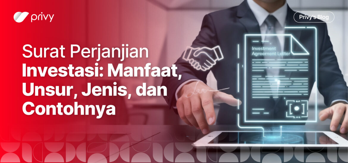 surat perjanjian investasi
