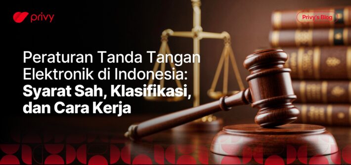 peraturan tanda tangan elektronik