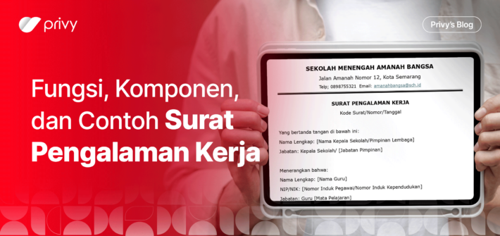 surat pengalaman kerja